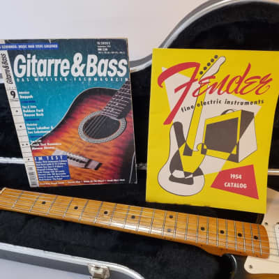 Fender Limited Edition 40th Anniversary 1954 Reissue Stratocaster Sunburst 1994 image 22