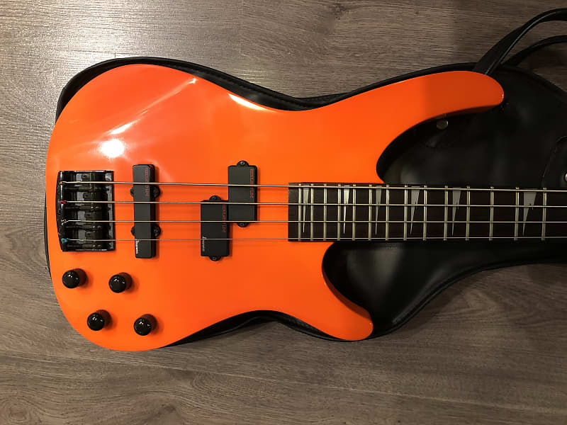 Ibanez RB Bronks Neon Orange bass | Reverb