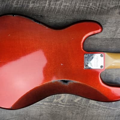 MyDream Partcaster Custom Built - Candy Tangerine Precision Hepcat 62 image 3