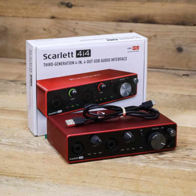 Focusrite Scarlett 4i4 3rd Gen USB Audio Interface | Reverb