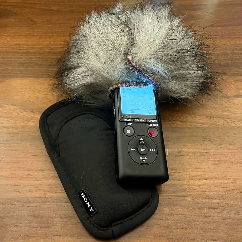 Sony PCM-A10 Mini Hi-Res Audio Recorder + Rycote Wind Protection