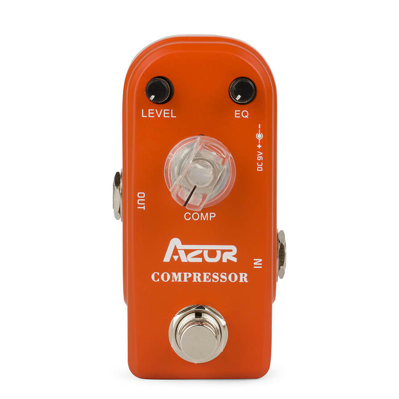 AZOR AP305 Mini Compressor Guitar Effect Pedal Reverb