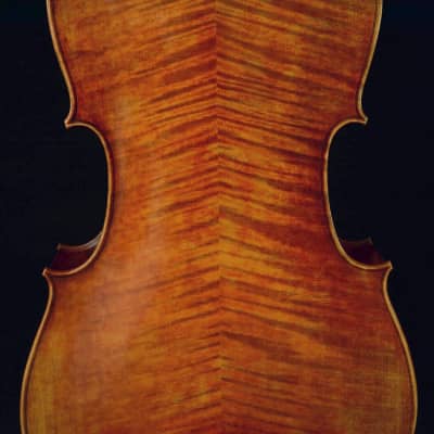 Stradivari 1712 Davidov Cello Master Wang's Own Work 200-y old Spruce No. W21 image 7