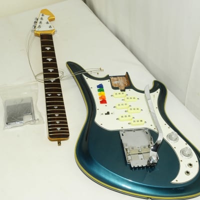 TEISCO / SP-5 Spectrum 5 Reissue Metallic Blue Guitar RefNo 5687 for sale