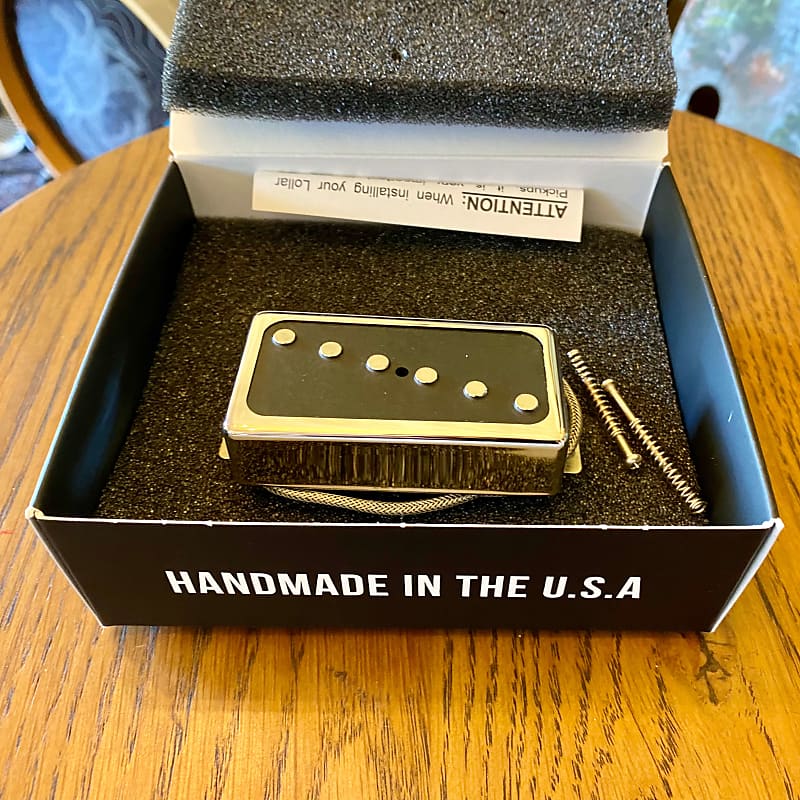 Lollar Novel T Bridge Pickup 2022 - Polished Nickel