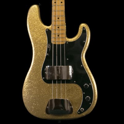 Fender 1977 Precision Bass in Gold Sparkle, Pre-Owned for sale