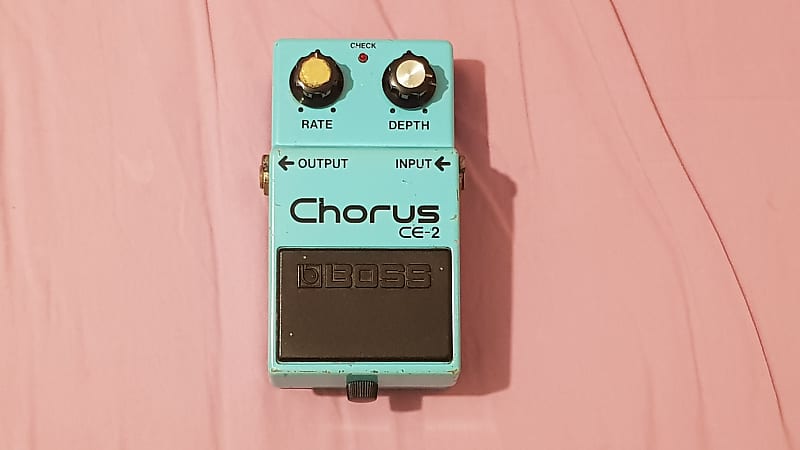 Boss CE-2 Chorus Pedal (Green Label) Vintage 80's Made In | Reverb