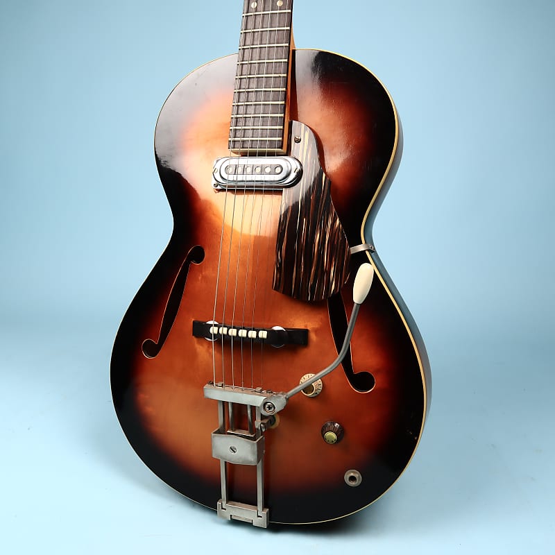 1966 Framus 5/51E Sunburst Hollowbody Archtop Electric Guitar image 1