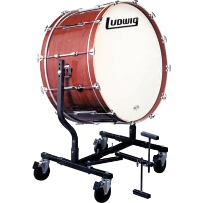 Ludwig LECB32X7G 16x36" Mounted Concert Bass Drum with LE787 Stand