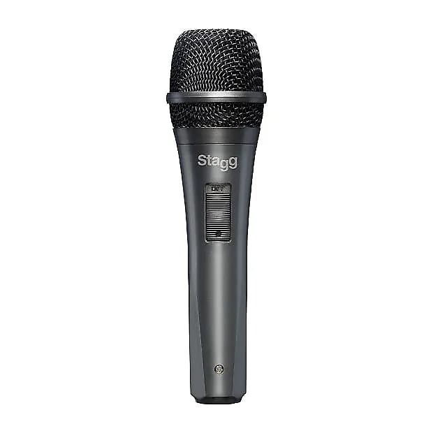 Stagg SDMP10 Cardioid Dynamic Microphone with XLR Cable image 1