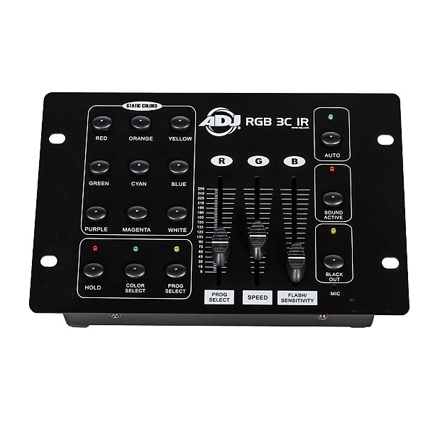 American DJ RGB005 RGB-3C-IR 3-Channel DMX Lighting Controller image 1