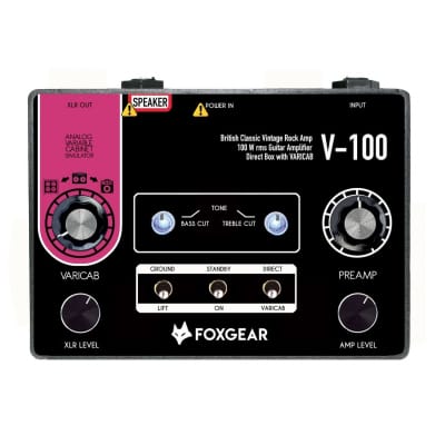 FOXGEAR - MINI AMP DI V 100 - Mini ampli guitare 100W DI style Vox for sale