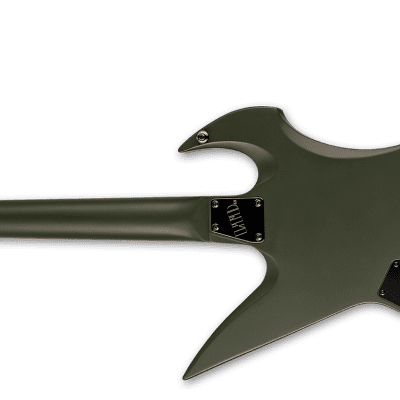ESP LTD Max Cavalera MAX-200 RPR Military Green Satin Electric Guitar + B-Stock image 2