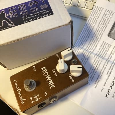 Reverb.com listing, price, conditions, and images for cmatmods-cmatmods-brownie