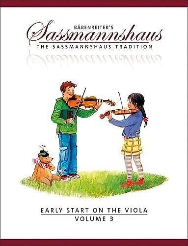 Sassmannshaus, Kurt - Early Start on the Viola Book 3 Published by Baerenreiter Verlag image 1