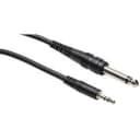 Hosa 1/4" Mono to 3.5 mm Stereo Patch Cable - 3'