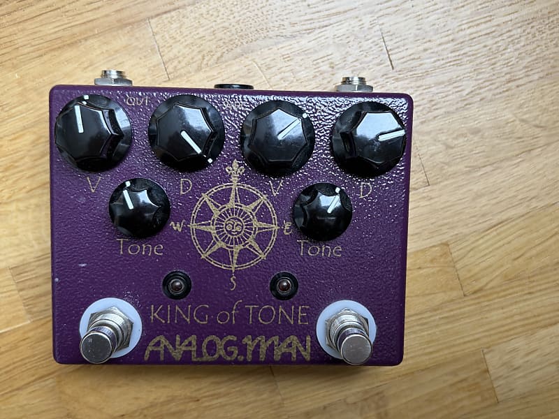 Analogman King of Tone V4 with Both Side High Gain Option
