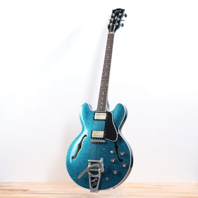 Gibson 1961 ES-335 MOD Series, Blue Sparkle | Demo image 2