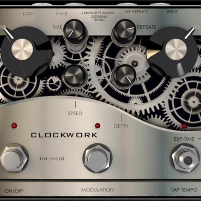 J. Rockett Clockwork Echo Delay Pedal | Reverb