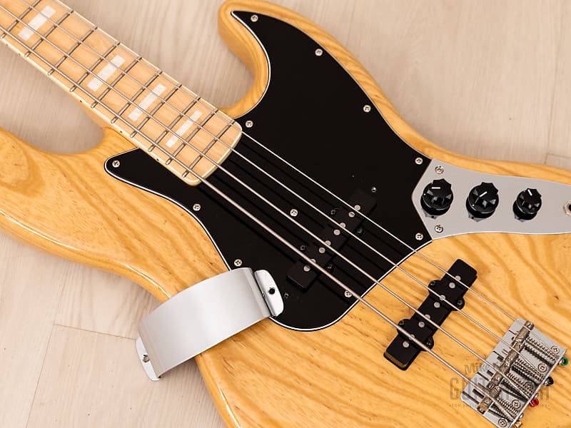 Seymour Duncan Traditional Series Jazz Bass DJ-110M Natural Ash w/ USA  Pickups, ESP-Made Japan