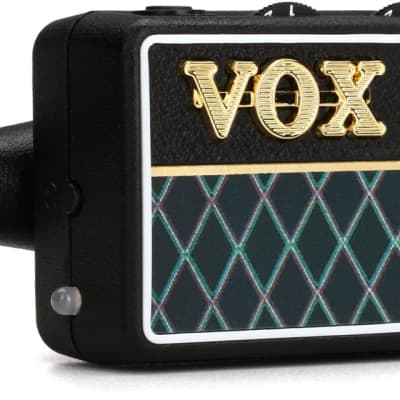 Vox amPlug 2 Bass Headphone Guitar Amp Bundle with Ernie Ball 2832