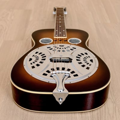Terada Gakki Gallagher Single Cone Roundneck Resonator Acoustic Guitar, Japan image 10