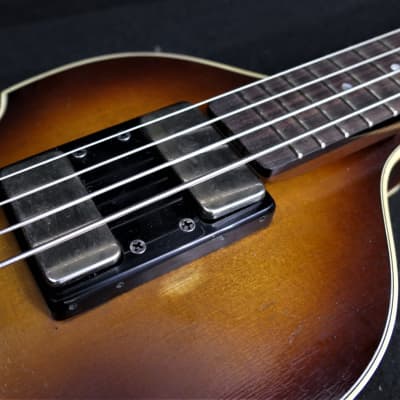 Hofner German Aged Relic Left Handed CAVERN H500/1-61-RLC-0 '61 Violin Bass Vintage Look CUSTOM Revolution Paul M Conversion 2021 image 3