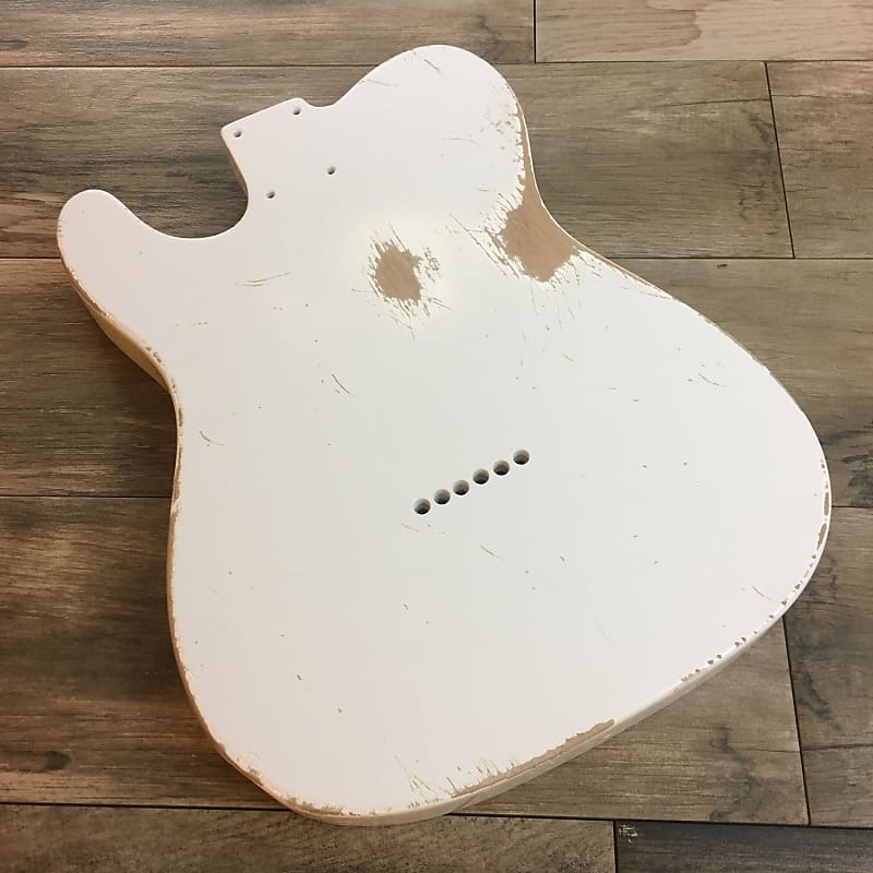 ギター MJT Vintage Aged Nitro Telecaster body MJT Official Custom Order Vintage Aged Nitro Finish Guitar