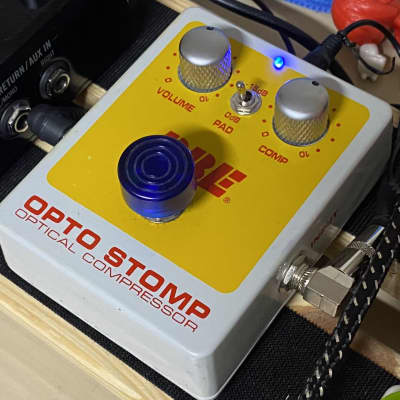 BBE Opto Stomp Optical Guitar/Bass Compressor Pedal 2010s - Yellow for sale