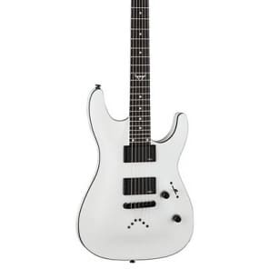 Dean Custom 450 Electric Guitar, EMG Pickups, Metallic White, C450