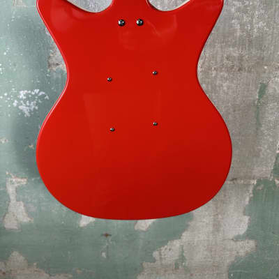Mint Danelectro '59 NOS+ Electric Guitar - Red image 11