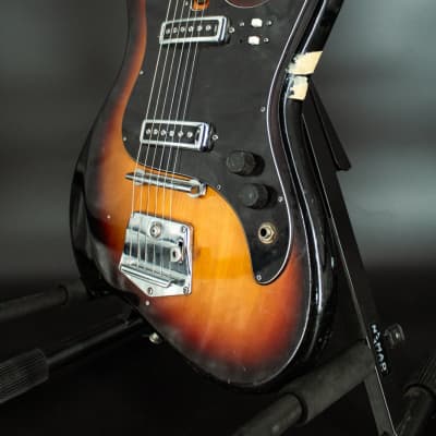 USED Vintage HEIT (Teisco) Electric Guitar - 1960s - Model Deluxe image 3