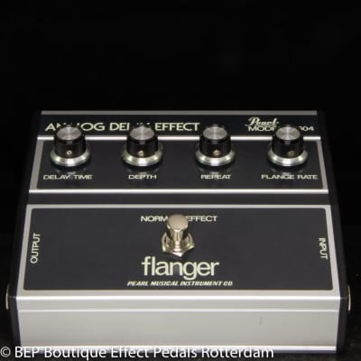 Pearl F-604 Flanger Analog Delay Effect s/n 509647 late 70's Japan image 8