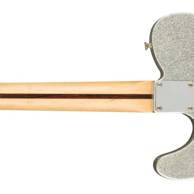 Fender Brad Paisley Road Worn Telecaster, Maple Fingerboard, Silver Sparkle image 2