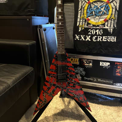 Edwards Kerry King KKV crackle Slayer Japan 90s by ESP with