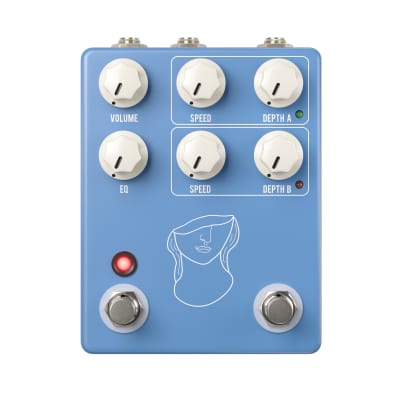 JHS Artificial Blonde Madison Cunningham Signature Stereo Vibrato Effects Pedal image 1