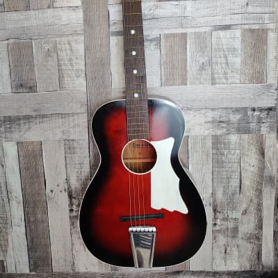 Airline Parlor Size 60's - Red to black burst w/ hardcase for sale