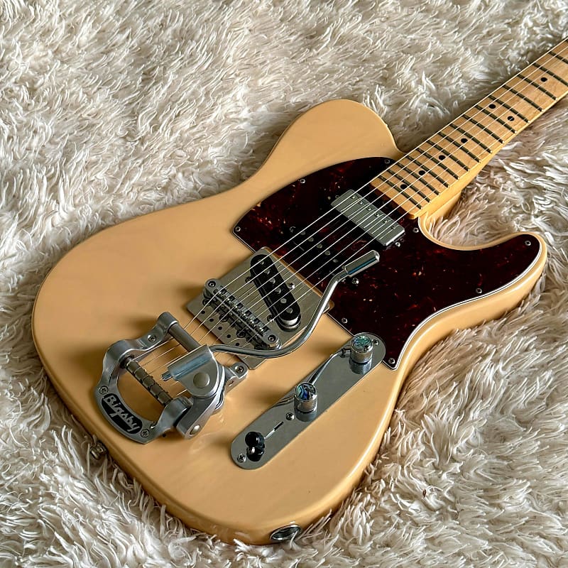 Fender Deluxe Nashville Telecaster with Bigsby & Mini Humbucker - 2017 - Honey Blonde image 1
