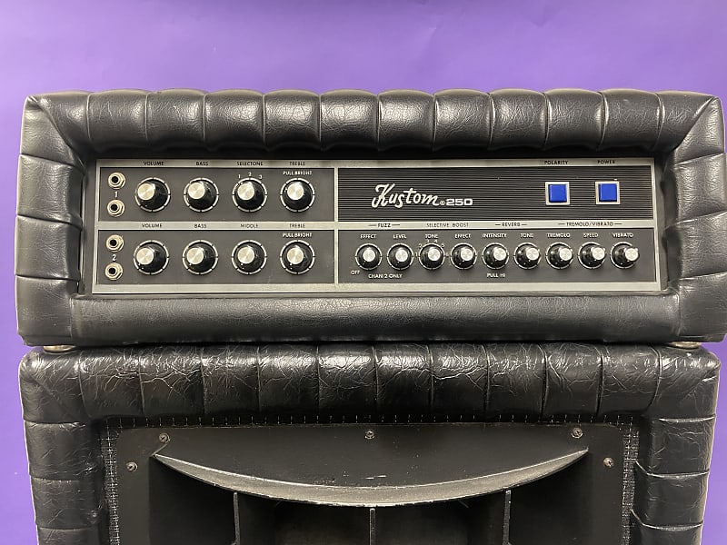 Kustom 250 1970’s Black Reverb
