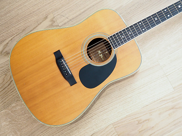 1973 K Yairi YW-1200 Vintage Dreadnought Acoustic Guitar