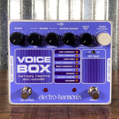 Electro-Harmonix EHX Voice Box Vocal Harmony Machine / Vocoder Vocal & Guitar Effect Pedal image 2