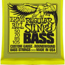 Ernie Ball 2832 Regular Slinky Bass Strings (4), .050 - .105