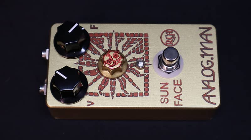 Analogman Sun Face Fuzz Pedal With Sundial Knob And Germanium RCA Higher  Gain Transistors 2022