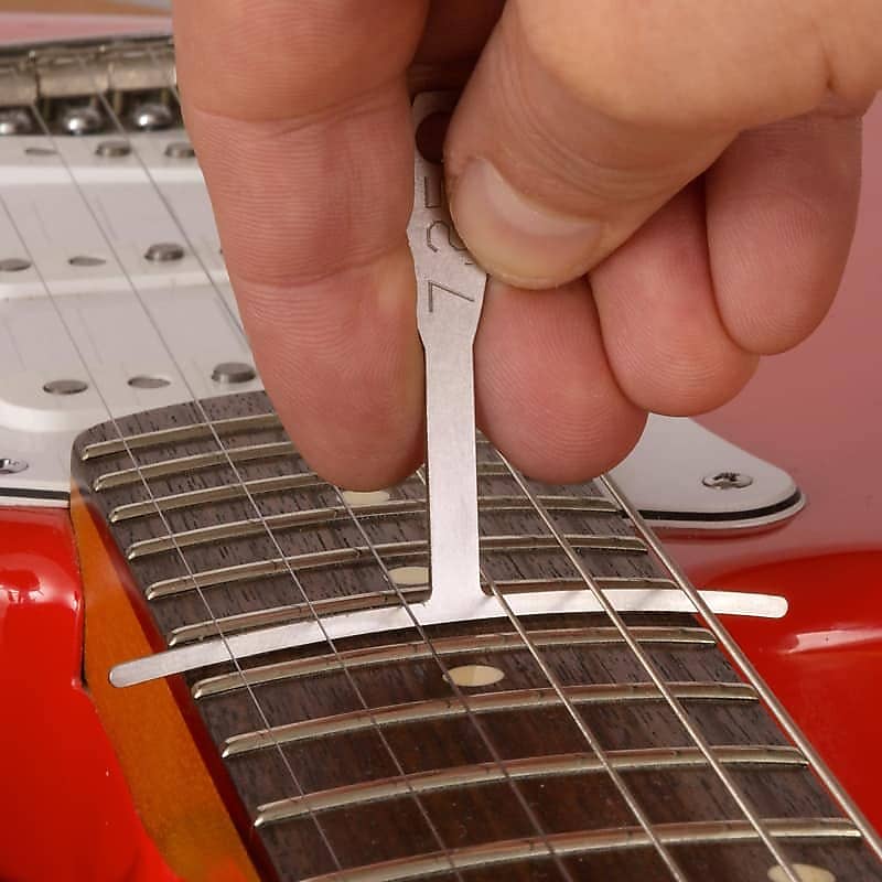 20 Sets Understring Radius Bass String Guitar Gauge Repair Measure T Shape  Luthier Builder Stainless Steel Instruments