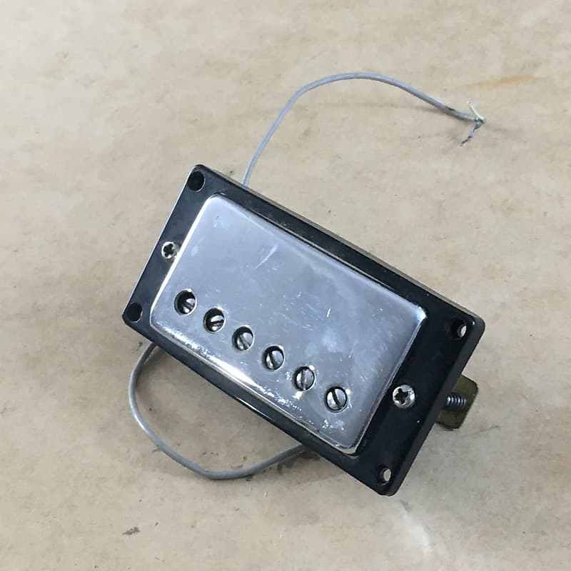 Vintage 1970s 1980s Japan MIJ? Chrome Humbucker Electric