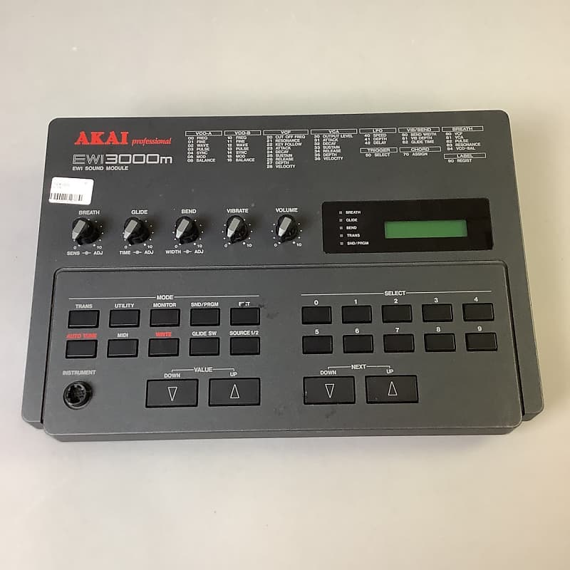 安い買付AKAI EWI3000セット (中古品) MIDIキーボード、コントローラー