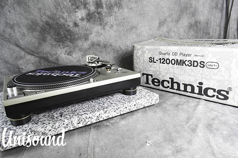 Technics SL-1200MK3D Silver Directdrive DJ Turntable w/Original