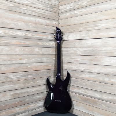 ESP LTD H-200 Electric Guitar - See Thru Purple (10560-SR) image 11