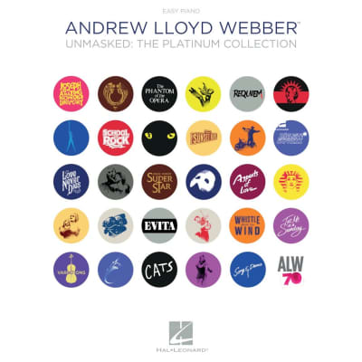 Andrew Lloyd Webber ‚Äì Unmasked: The Platinum Collection (Easy Piano) image 1