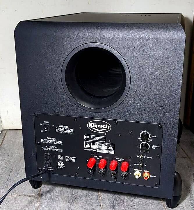 Klipsch Synergy Sub10 420W 10Inch Subwoofer Reverb